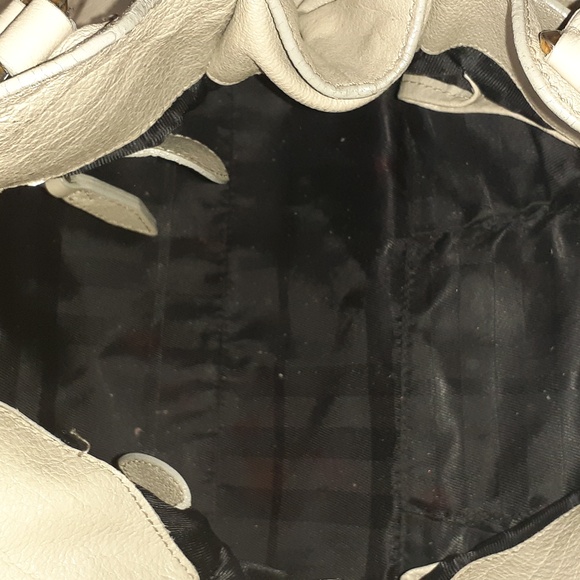 BURBERRY VINTAGE COA  SAFFIANO LEATHER  SATCHEL - Picture 9 of 12